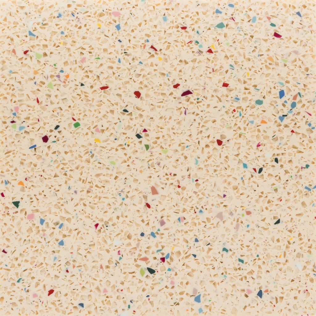 R1015-02 Light Ivory, multicolour speckle